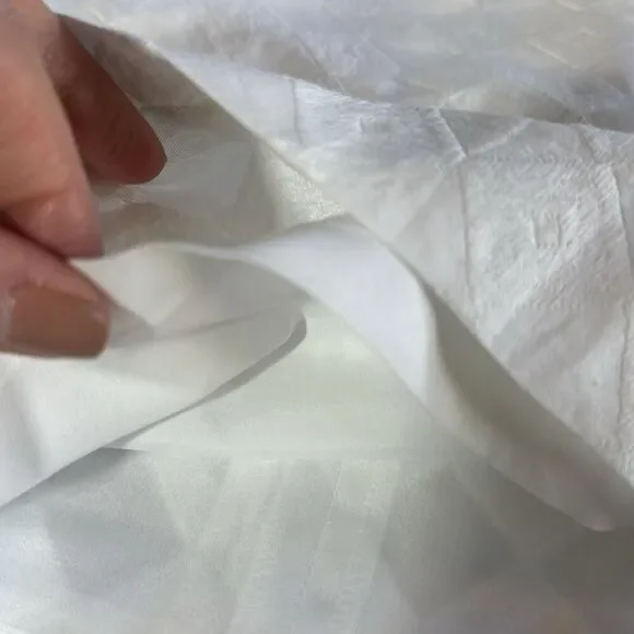 SOUTHERN TIDE Women's Paislee White Diamond Jacquard Shift Dress White Size 10 - Picture 10 of 11